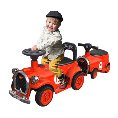 قطار كهربائي للأطفال بأربع عجلات