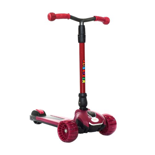 سكوتر بعجلات مضيئة وارتفاع قابل للتعديل