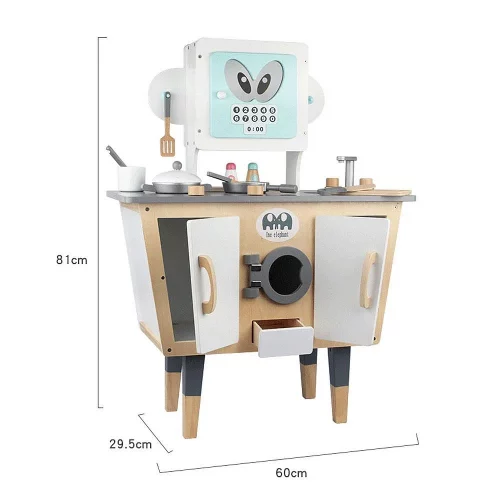 مجموعة المطبخ الخشبي الحديث من فاميلي سنتر