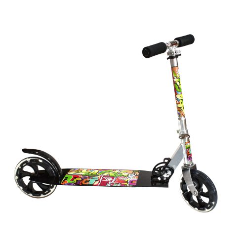 سكوتر قابل للطي مع عجلتين مقاس 200 ملم