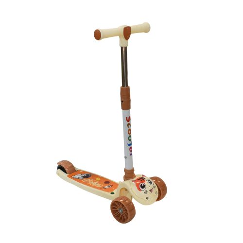 سكوتر ثلاثي بعجلات مضيئة وموسيقي