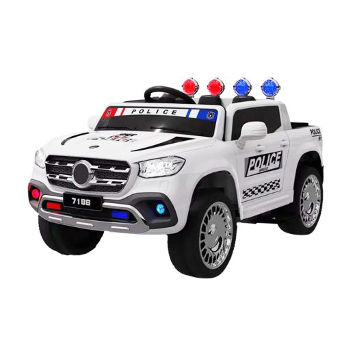 سيارة شرطة مارسيدس بيك اب كهربائية كبيرة قيادة مباشرة + تحكم عن بعد