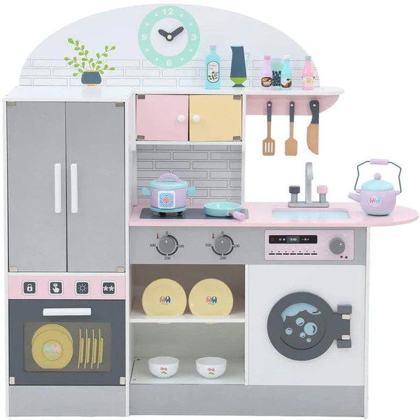 مجموعة مطبخ بسمة الخشبي المتكامل