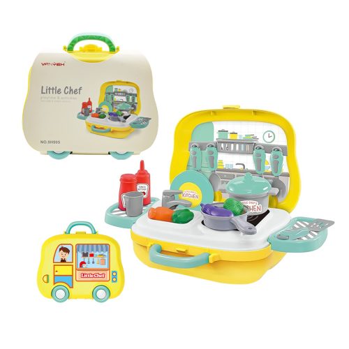 لعبة حقيبة الشيف الصغير - 21 قطعة