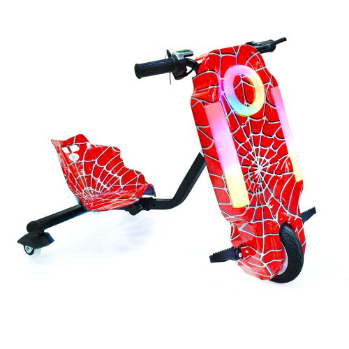 سكوتر دريفت كهربائى بتصميم عصري مع خوذة وقفازات حماية - صغير