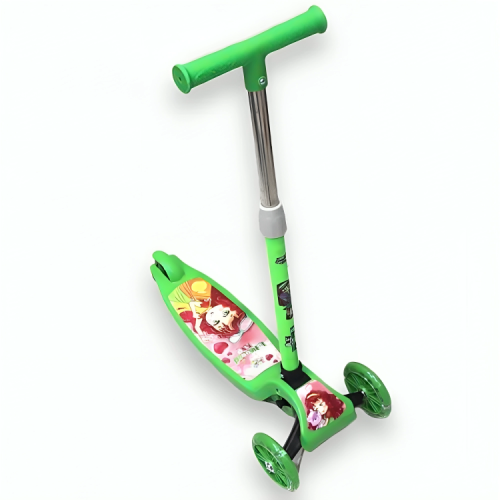 سكوتر ثلاثي بعجلات مضيئة بناتي