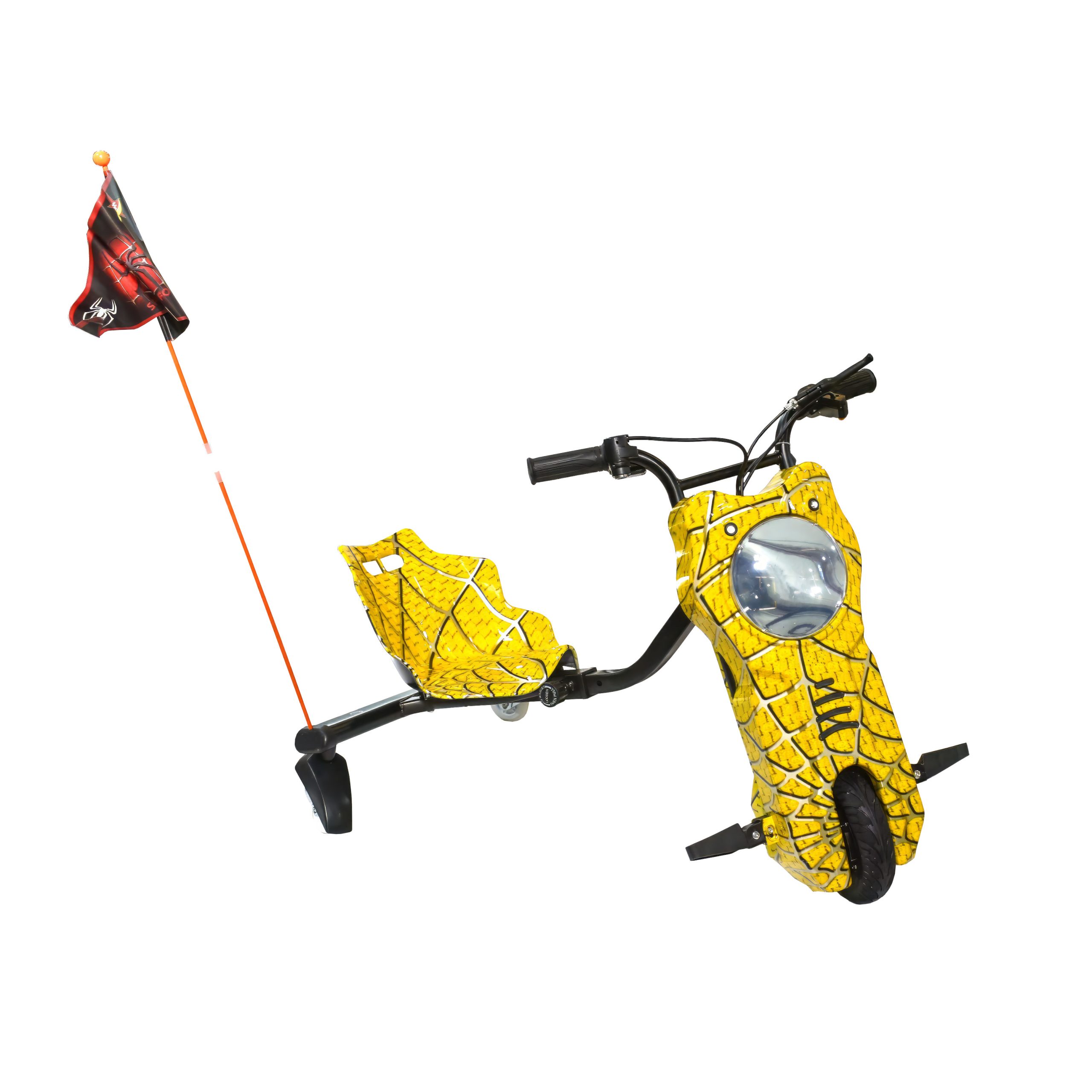 سكوتر دريفت كهربائي كبير مع خوذة وحماية - الصورة 3