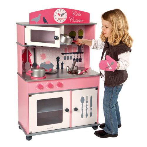 مجموعة لعب المطبخ الخشبي