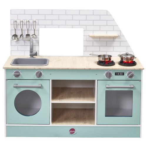 مطبخ خشبي علي شكل عربة طعام