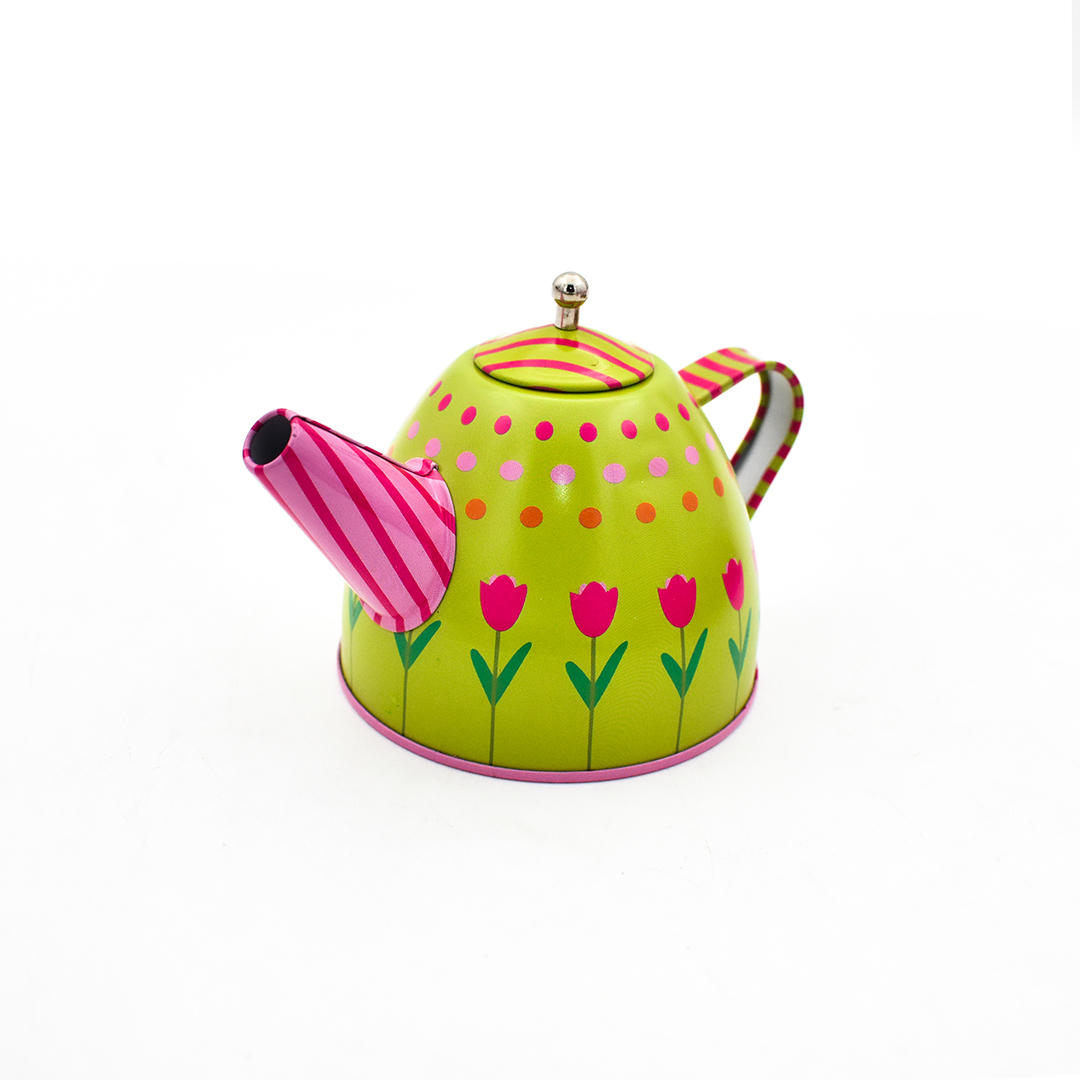 مجموعة حفلة الشاي بألوان زاهية - الصورة 10