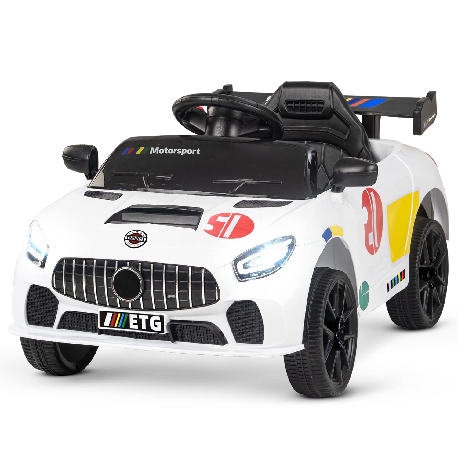 سيارة رالي كهربائية - قيادة مباشرة + تحكم عن بعد