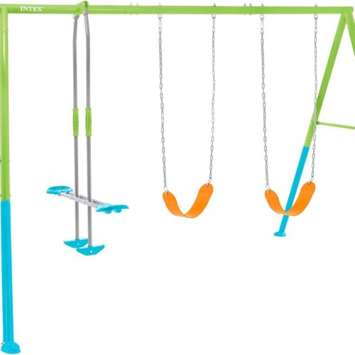 أرجوحة ثلاثية للتأرجح والانزلاق