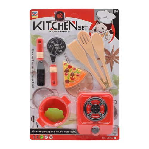 مجموعة صناعة البيتزا - 8 قطع